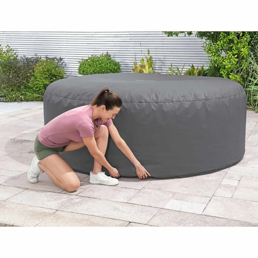 Bestway Housse Gris Ø216 x 80 cm PVC et POM - 4