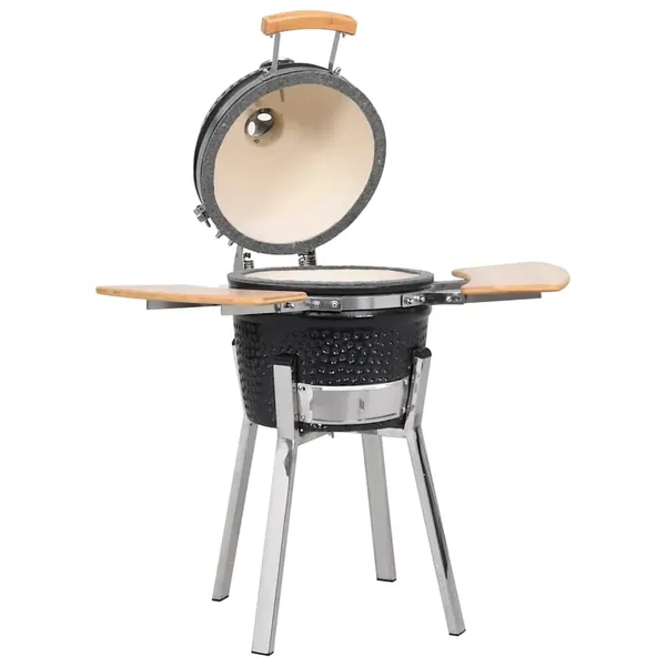 Kamado Barbecue à fumoir Céramique 33 cm