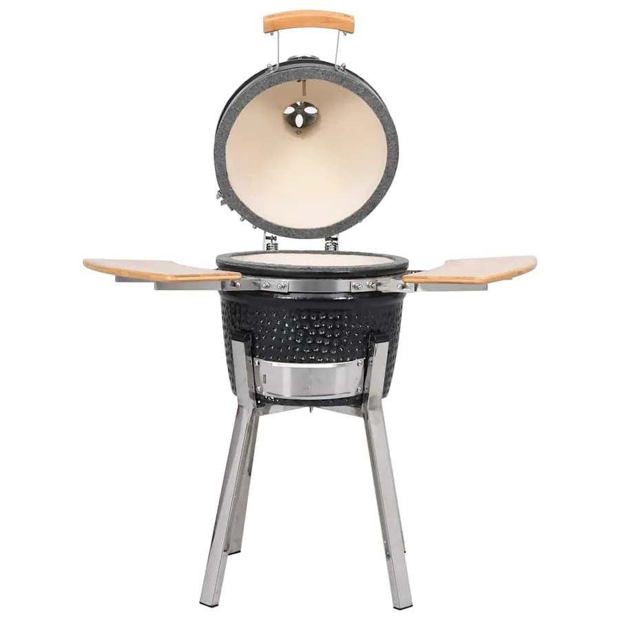 Kamado Barbecue à fumoir Céramique 33 cm - 2