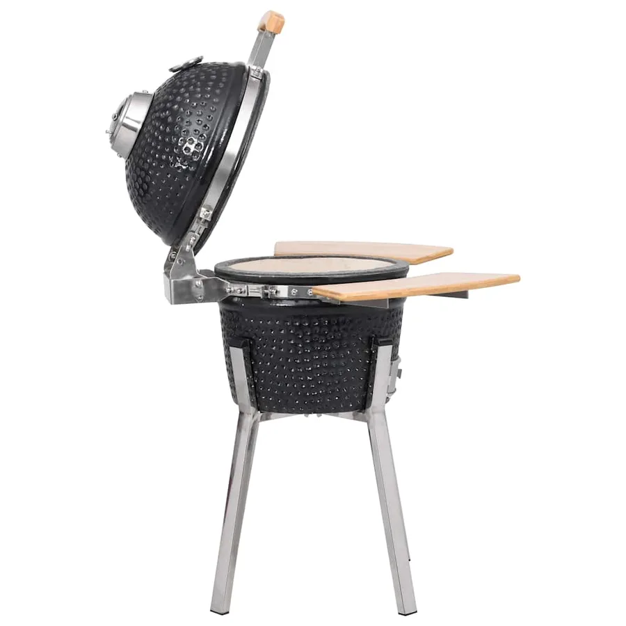 Kamado Barbecue à fumoir Céramique 33 cm - 4