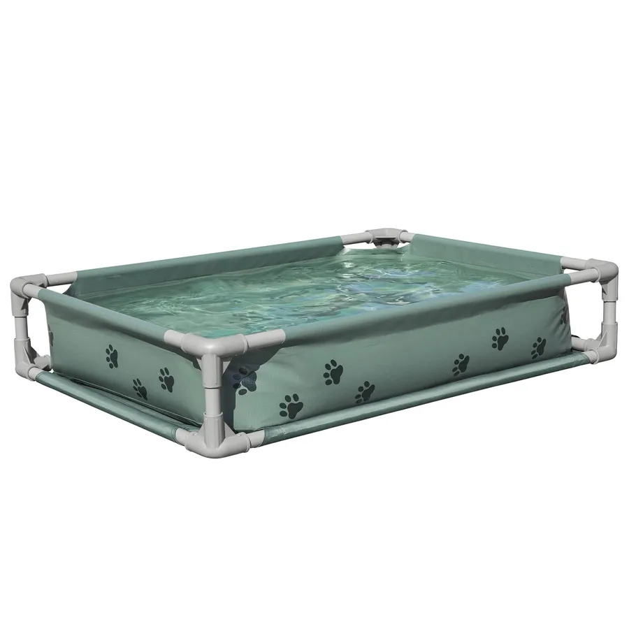 Bestway Piscine de jeu pour animaux de compagnie hors sol Vert - 2