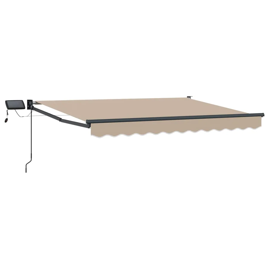 Store rétractable manuel avec LEDs 2,5 x 2 m - 2