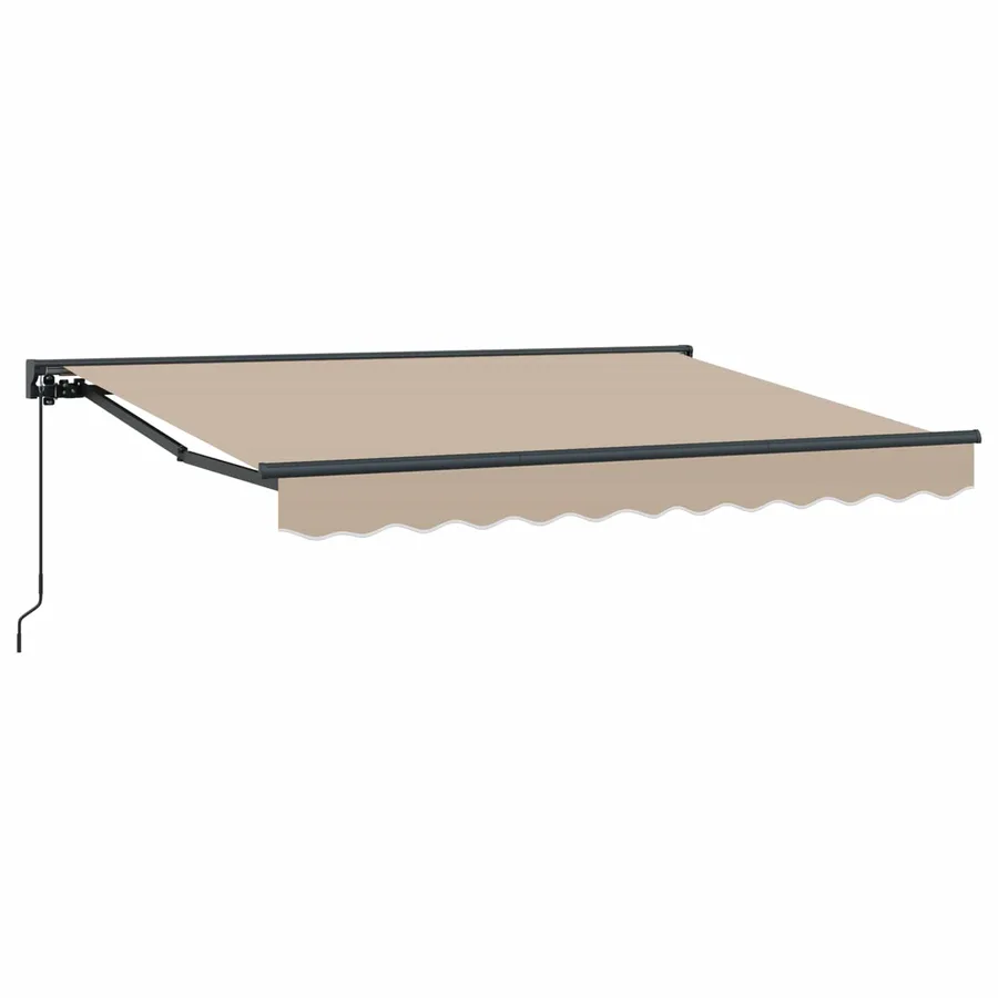 Auvent rétractable manuel Beige 2,5 x 2 m - 2