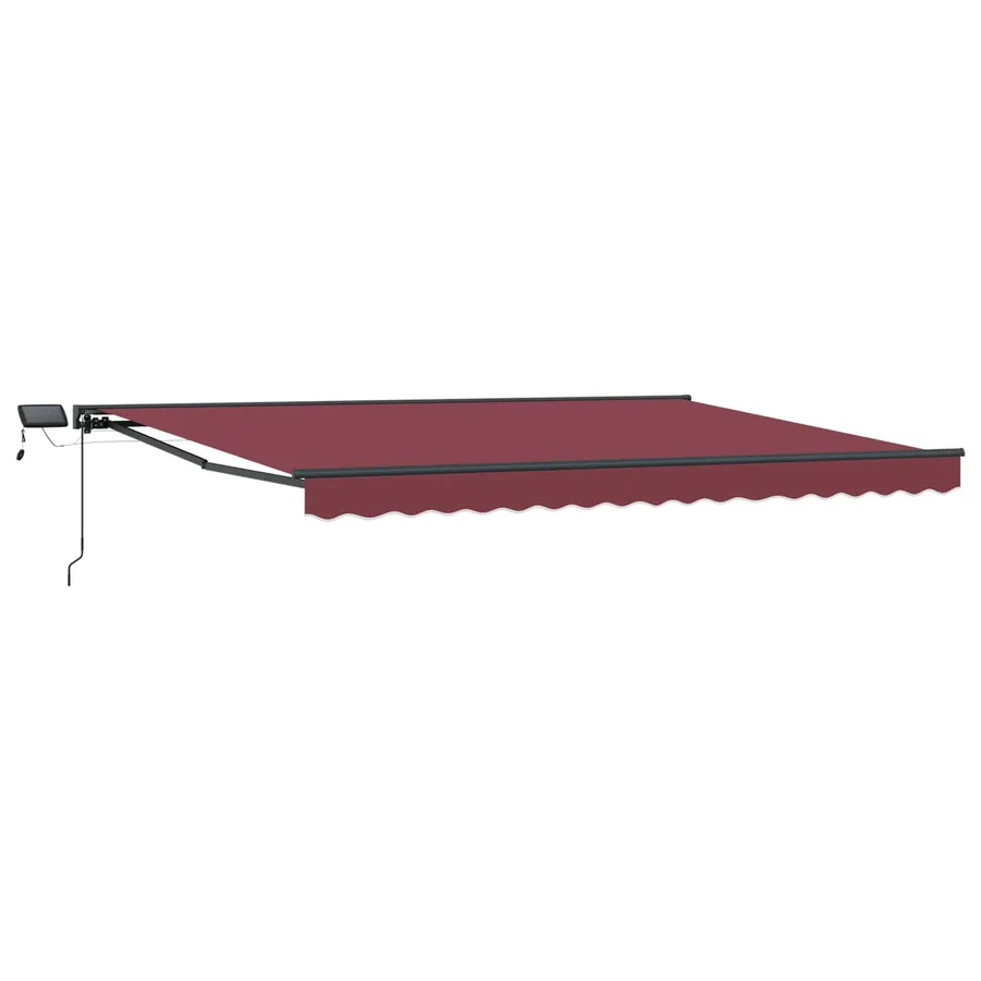 Cadre de store manuel avec LEDs 4,5 × 3,5 m - 2