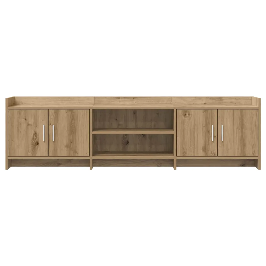 Meuble TV 168 x 33 x 47 cm Chêne artisanal Bois d'ingénierie - 5