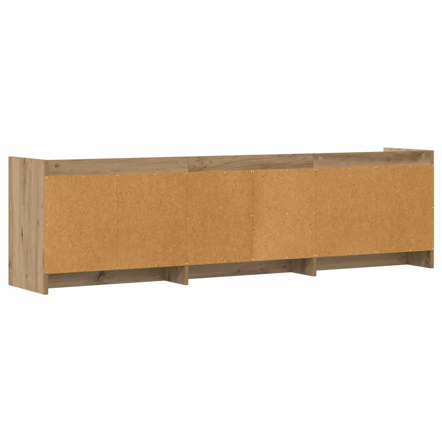 Meuble TV 168 x 33 x 47 cm Chêne artisanal Bois d'ingénierie - 7