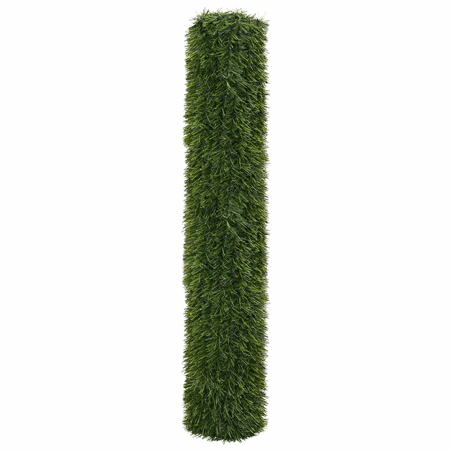 Clôture Artificielle Vert clair 1,5 x 5 m PVC et Acier - 3
