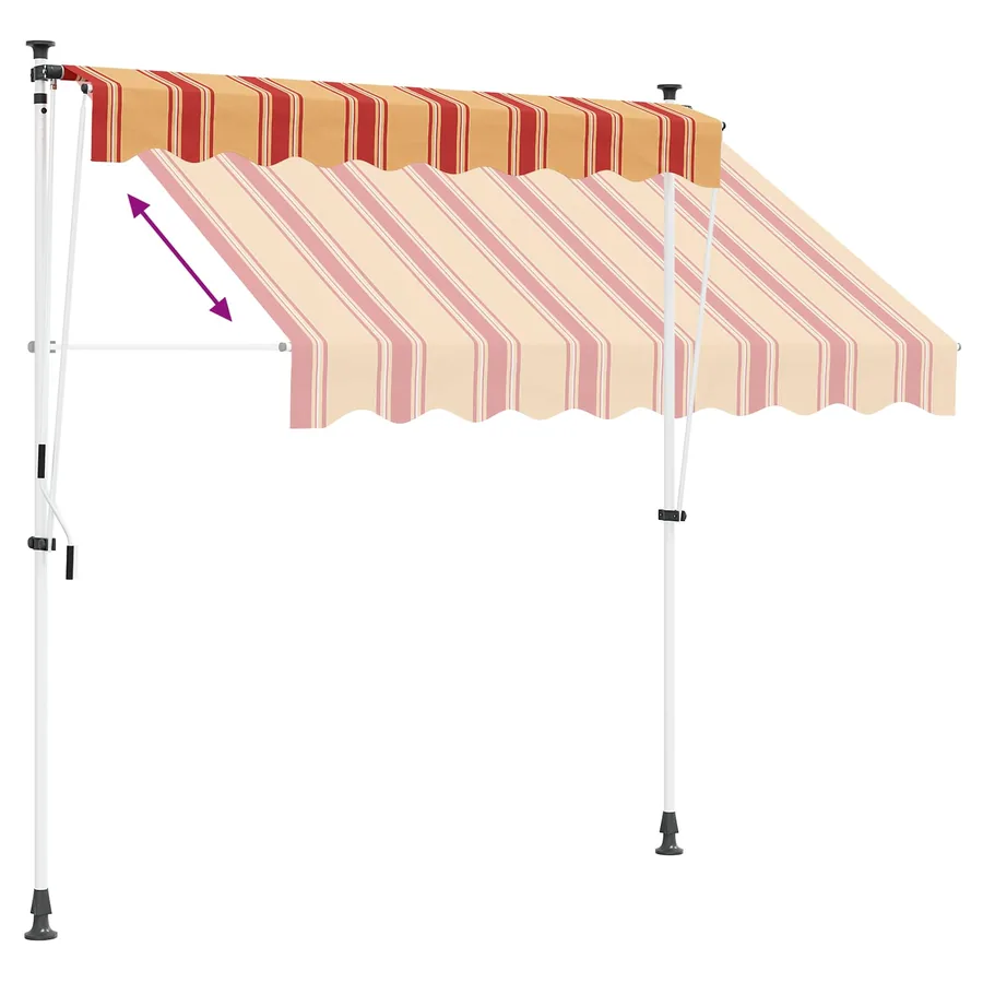 Auvent rétractable manuel Multicolore 350 x 115 x 300 cm - 7