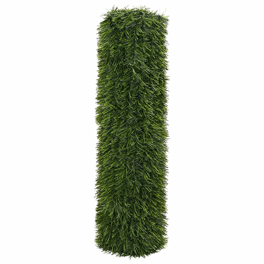 Clôture Artificielle Vert clair 1 x 3 m PVC et Acier - 3