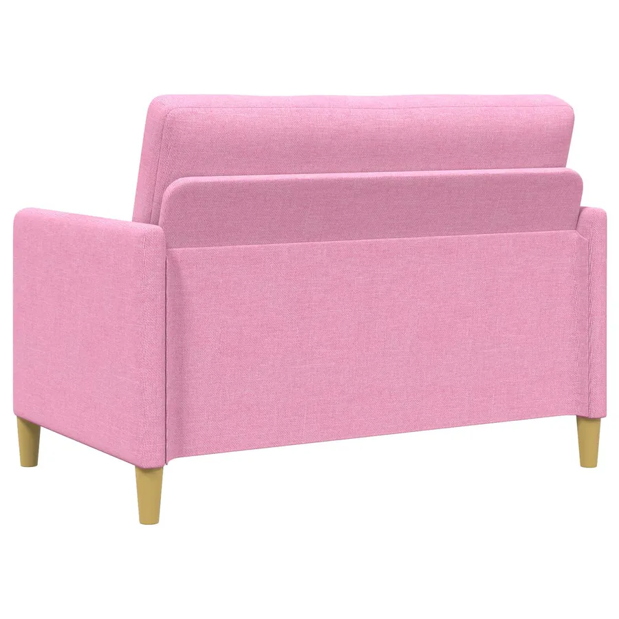 Sofa avec rangement Rose 122 x 78 x 87 cm Polyester - 5