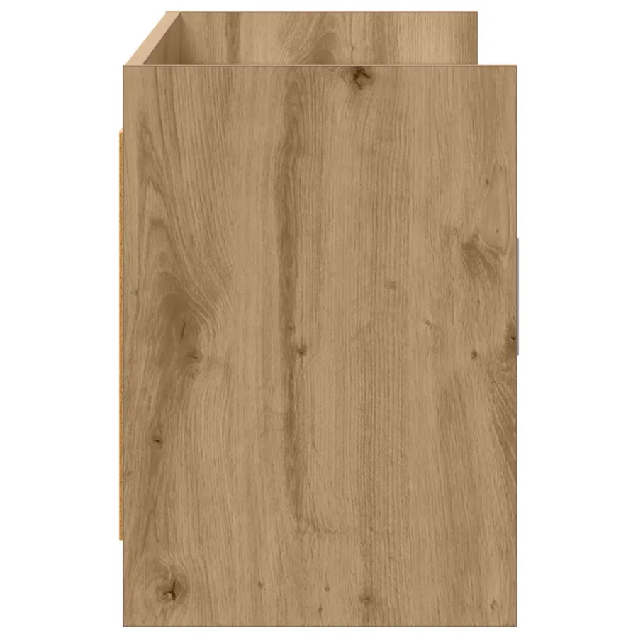 Meuble TV 130 x 33 x 47 cm Chêne artisanal Bois d'ingénierie - 6