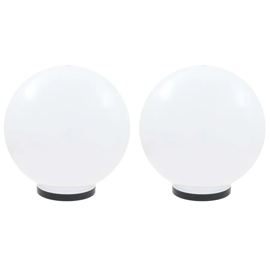 Lampe à LED sous forme de boule 2 pcs Sphérique 40 cm PMMA - 2
