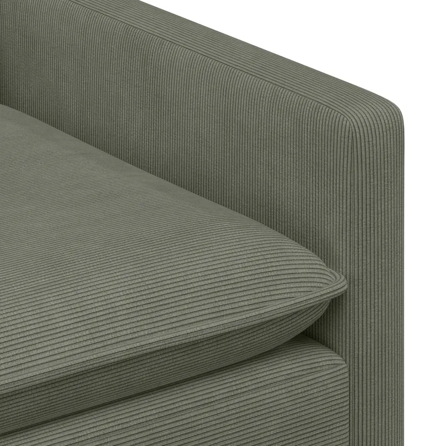 Canapé Gris clair 156 x 81 x 87,5 cm Tissu - 6