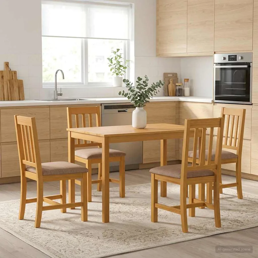 Table de salle à manger / Table de repas 110 x 75 x 75 cm