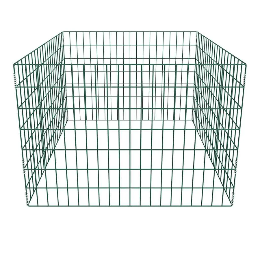 Bac à compost carré en maille de jardin 100 x 100 x 70 cm - 2