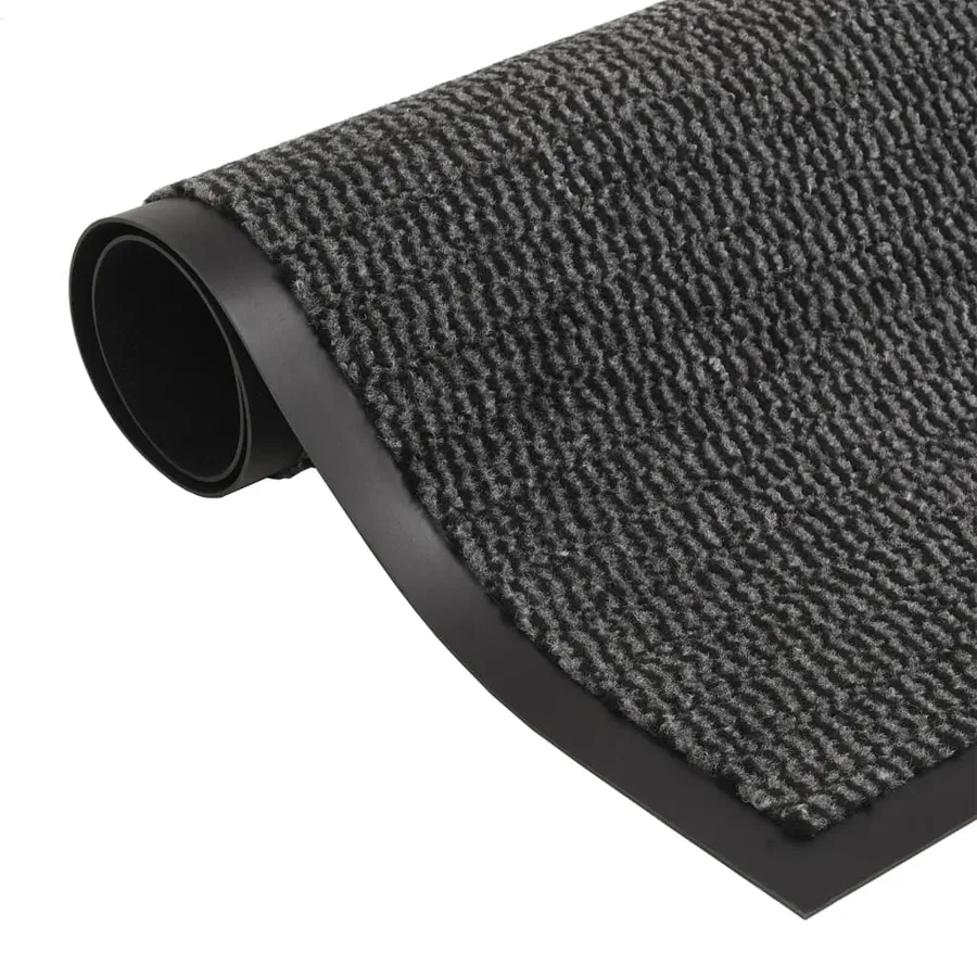 Paillassons rectangulaires 2 pcs 40 x 60 cm Anthracite - 2