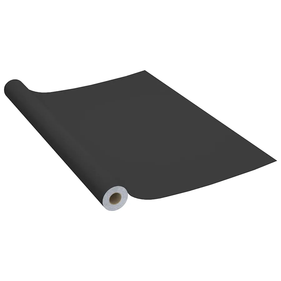 Films autoadhésifs pour meubles 2 pcs Noir 500x90 cm PVC - 3