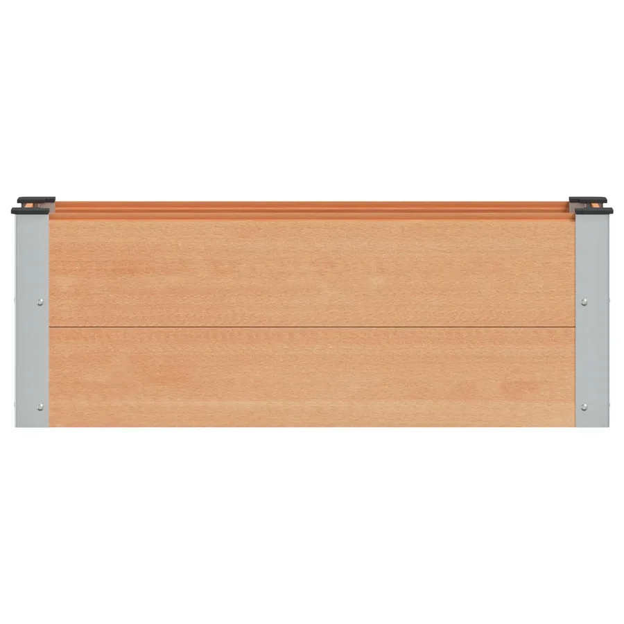 Jardinière surélevée Marron 100 x 30 x 36 cm - 3