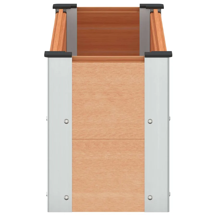 Jardinière surélevée Marron 100 x 30 x 36 cm - 4
