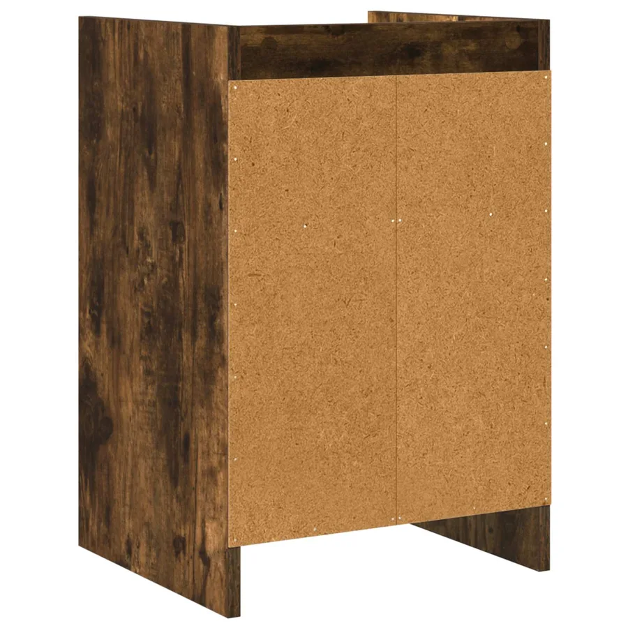 Tables de chevet Chêne fumé 40 x 36 x 60 cm Bois d'ingénierie - 6