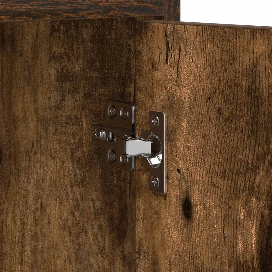 Tables de chevet Chêne fumé 40 x 36 x 60 cm Bois d'ingénierie - 8