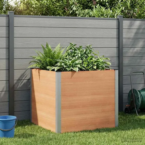 Jardinière surélevée Marron 100 x 100 x 91 cm