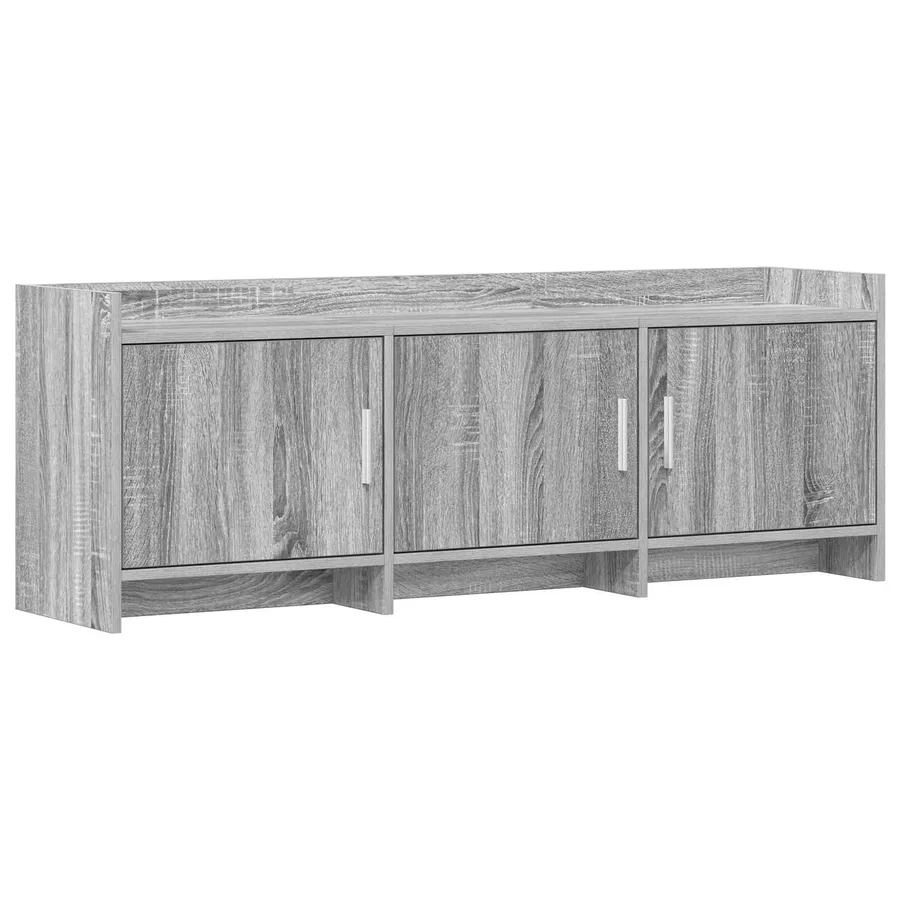 Meuble TV 130 x 33 x 47 cm Sonoma gris Bois d'ingénierie - 2