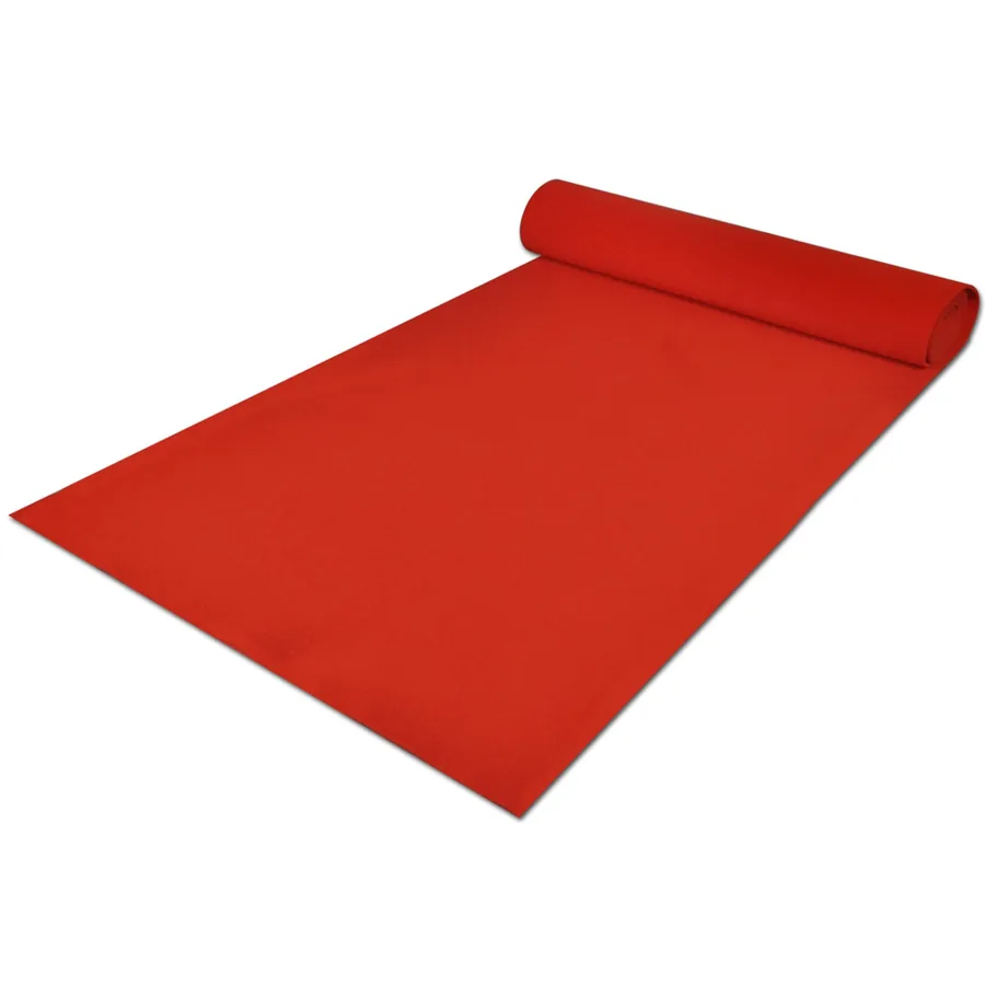Tapis Rouge 1 x 5 m Polyester