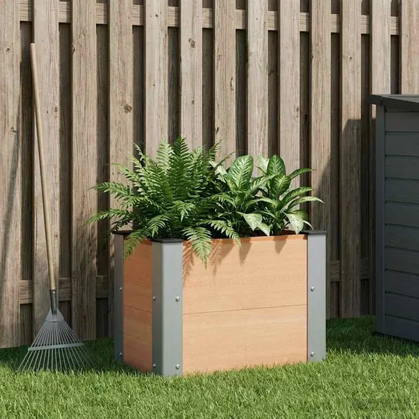 Jardinière surélevée Marron 50 x 30 x 36 cm