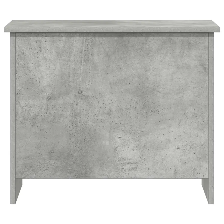 Coffre de rangement avec stockage Gris béton 60 x 40 x 50 cm - 6