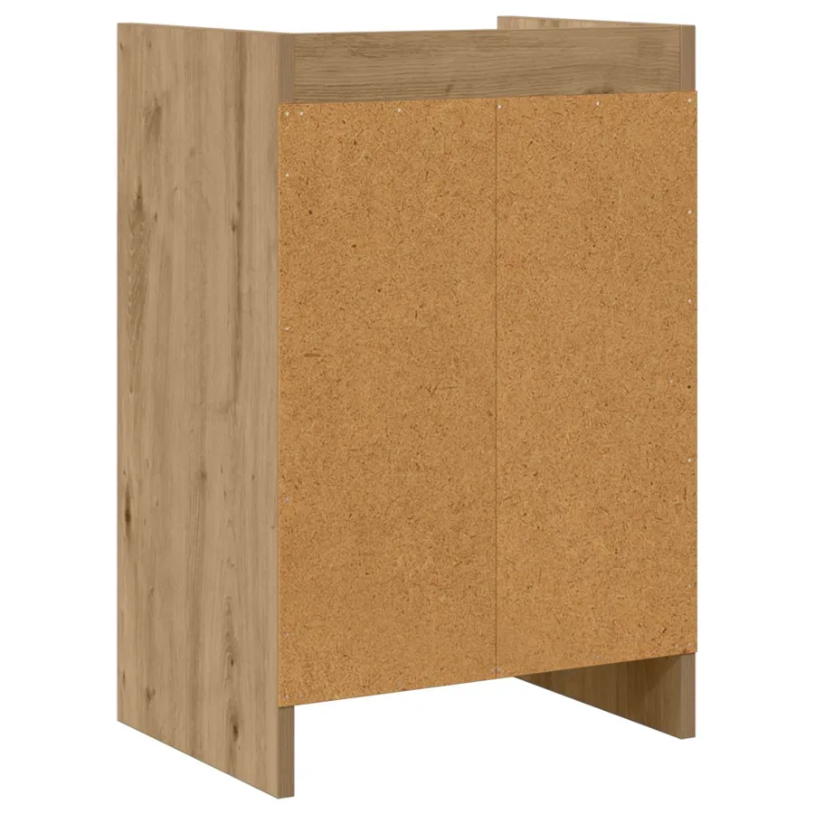 Tables de chevet Chêne artisanal 40 x 30 x 60 cm - 6
