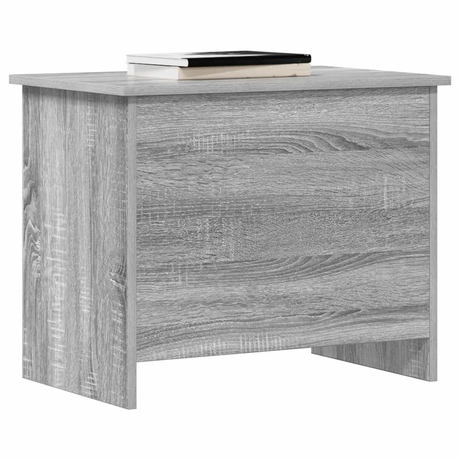 Coffre de rangement avec stockage Sonoma gris 60 x 40 x 50 cm - 3