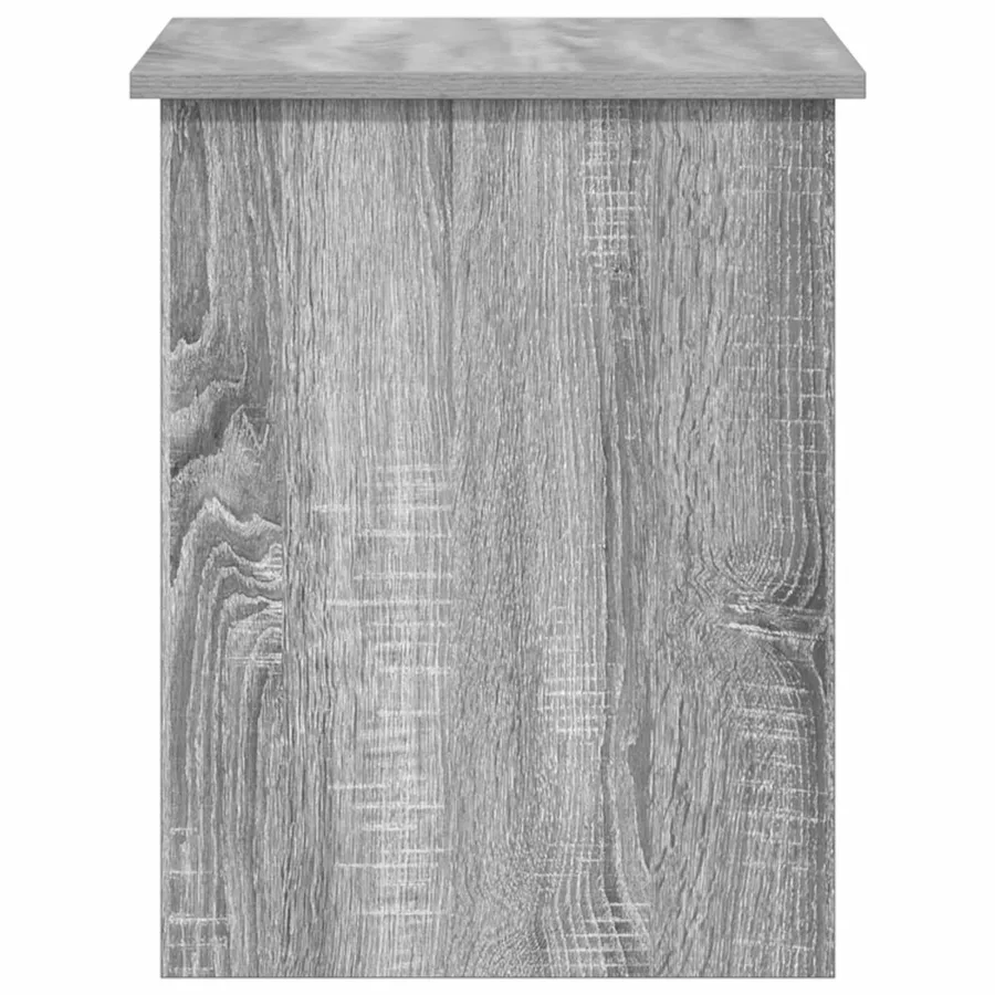 Coffre de rangement avec stockage Sonoma gris 60 x 40 x 50 cm - 7