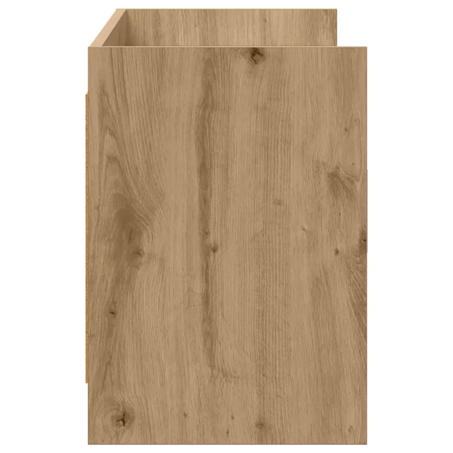 Meuble TV 130 x 33 x 47 cm Chêne artisanal Bois d'ingénierie - 6
