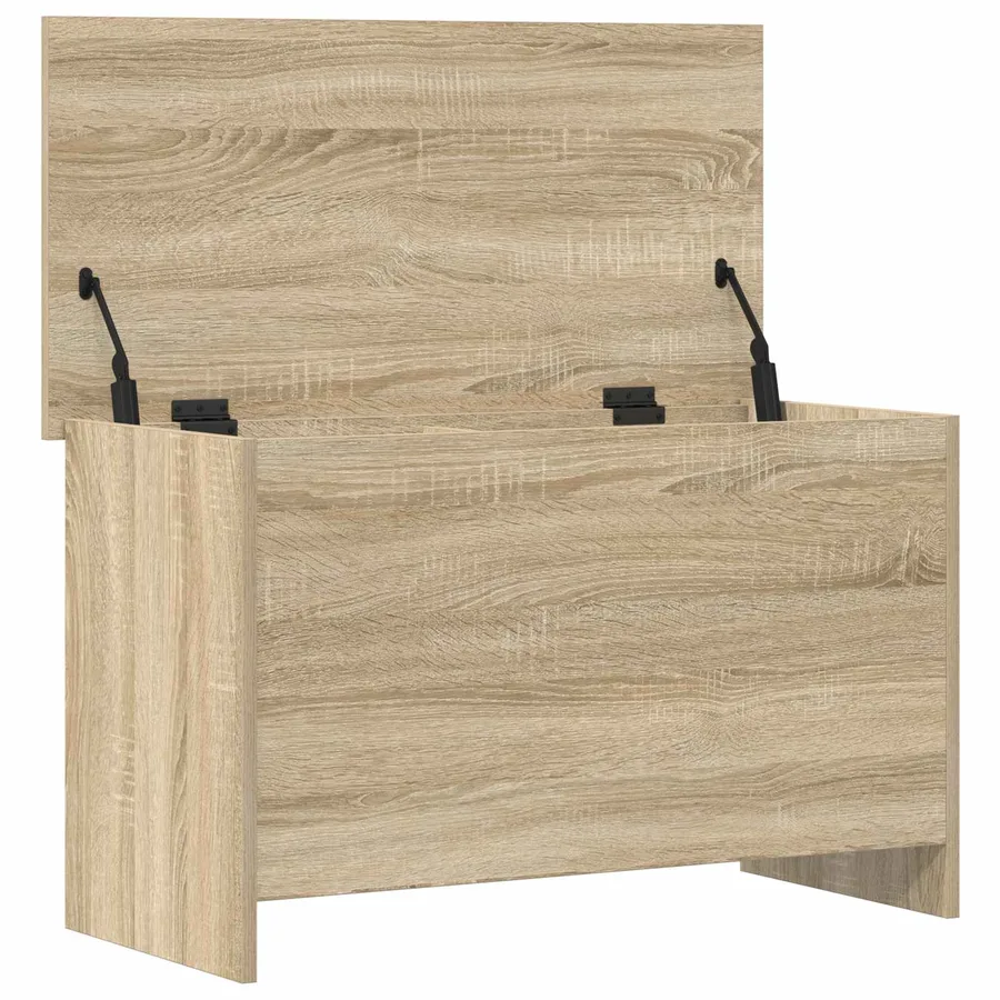 Coffre de rangement avec stockage Chêne Sonoma 80 x 40 x 50 cm - 3