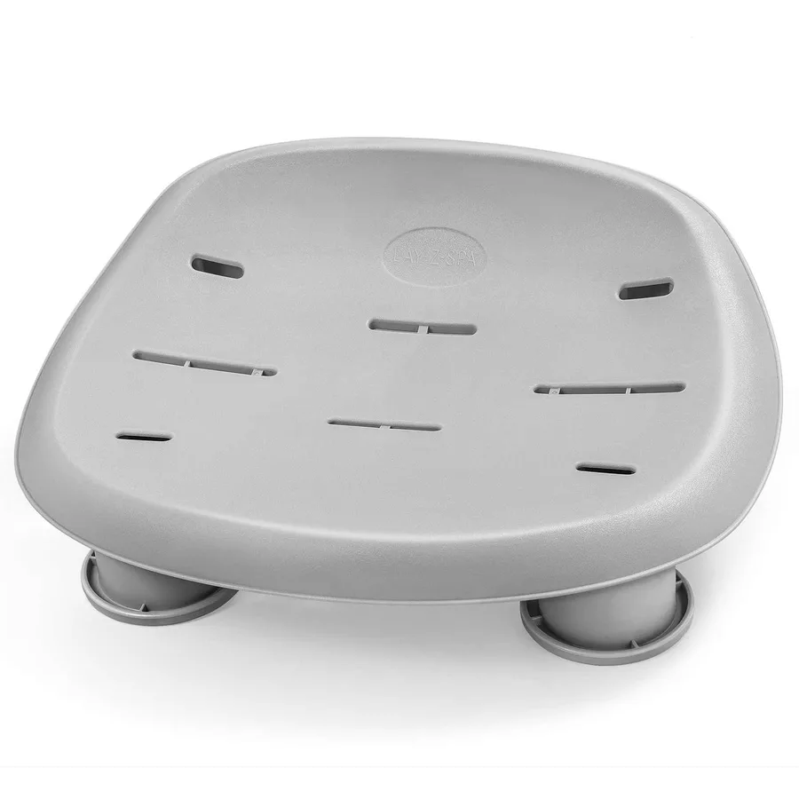 Bestway Siège de spa Gris 40,8 x 31,5 x 20 cm PP et acier inoxydable - 2