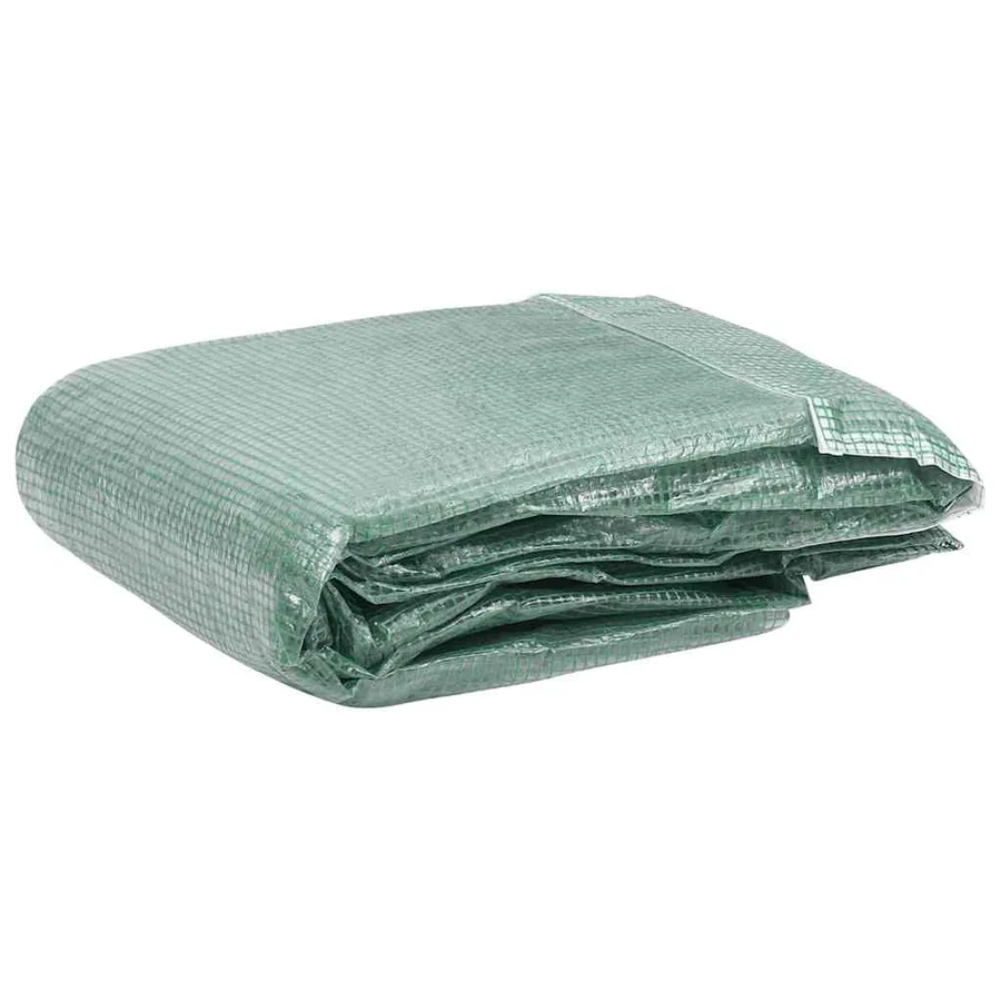 Couverture de remplacement de serre (32 m²) 400x800x200 cm Vert - 2