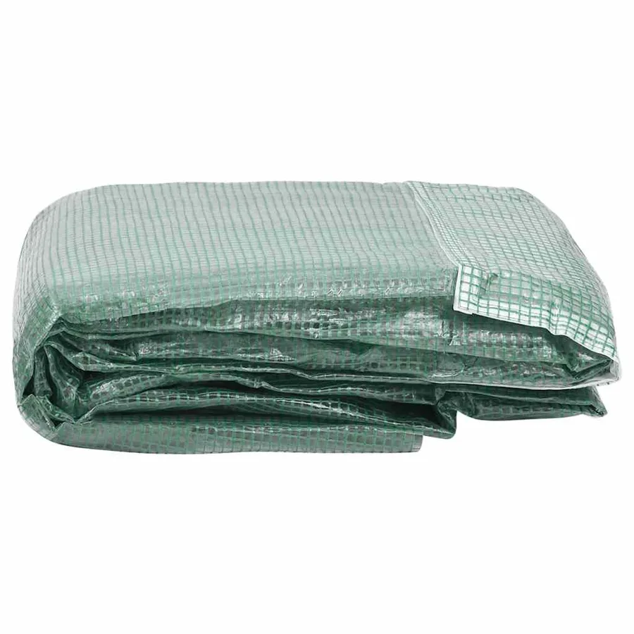 Couverture de remplacement de serre (32 m²) 400x800x200 cm Vert - 3