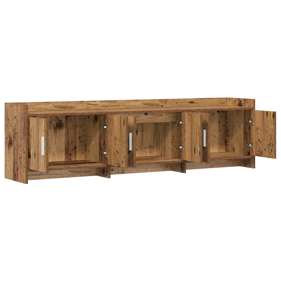 Meuble TV 168 x 33 x 47 cm Bois ancien Bois d'ingénierie - 4