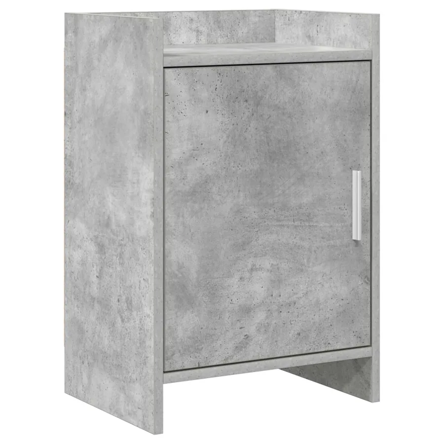 Tables de chevet Gris béton 40 x 30 x 60 cm Bois d'ingénierie
