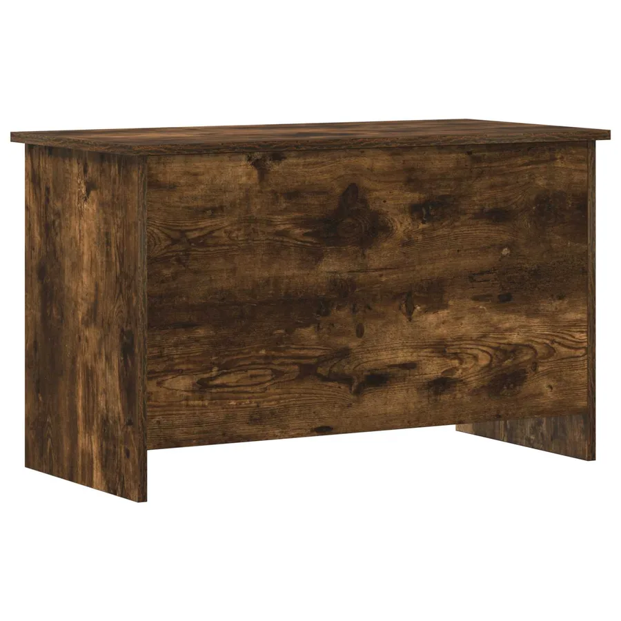 Coffre de rangement avec stockage Chêne fumé 80 x 40 x 50 cm - 2