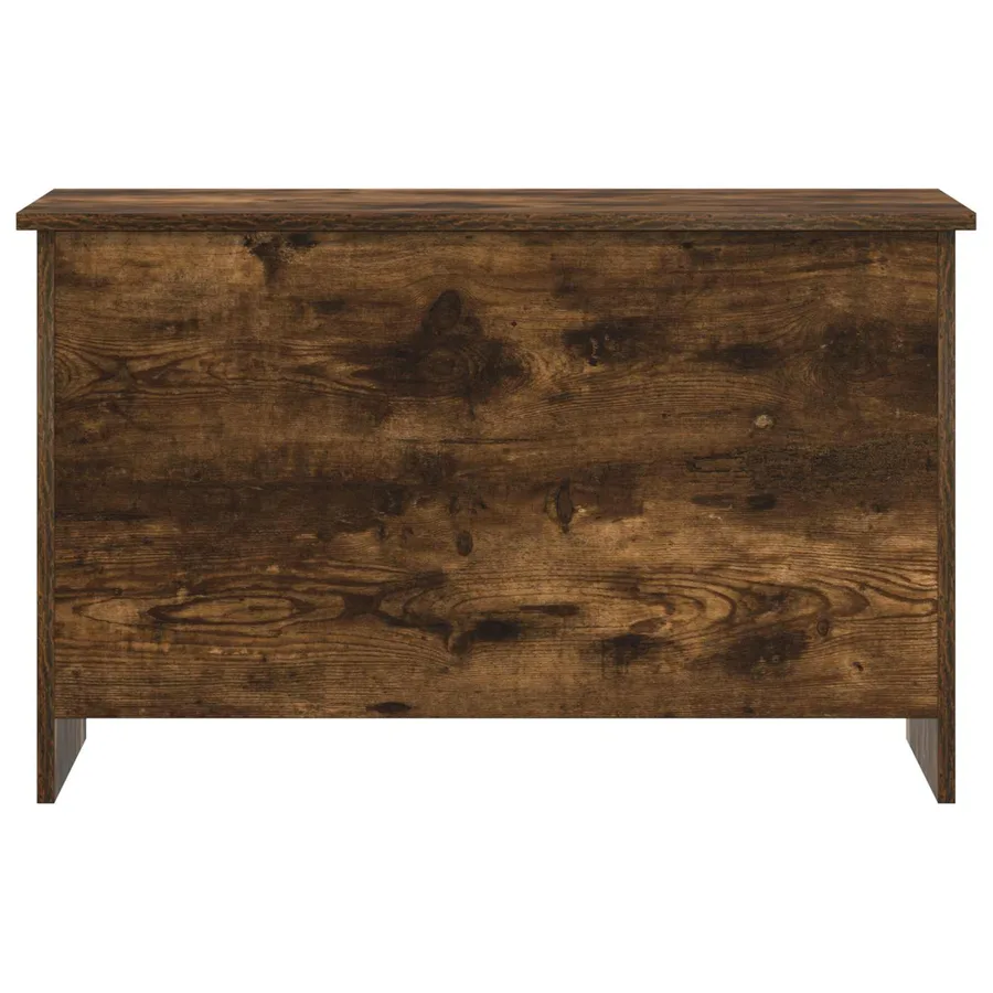 Coffre de rangement avec stockage Chêne fumé 80 x 40 x 50 cm - 6