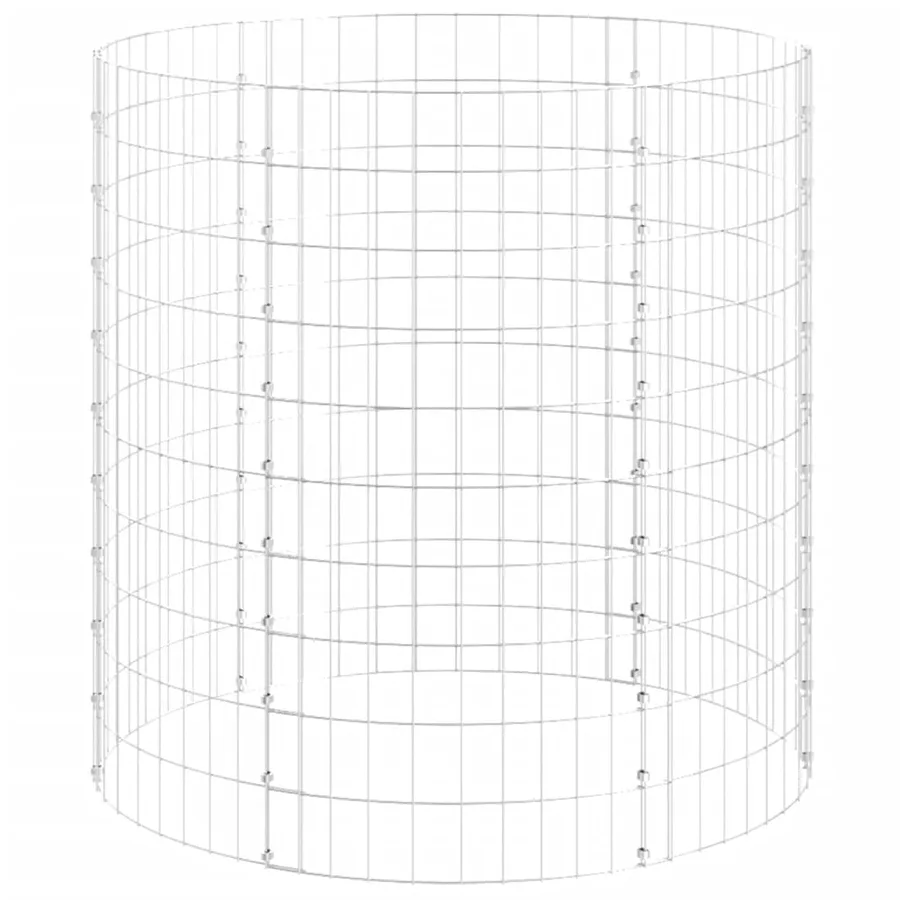 Composteur de jardin Ø100x100 cm Acier galvanisé - 2