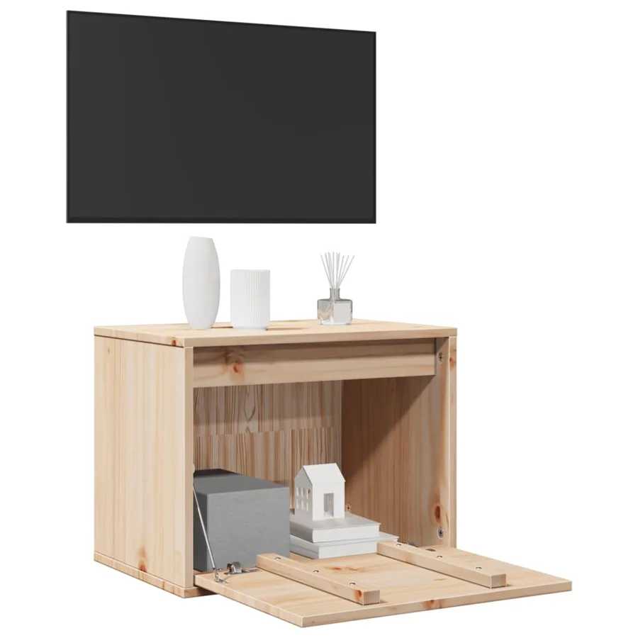 Armoire murale 45x30x35 cm Bois de pin massif - 3