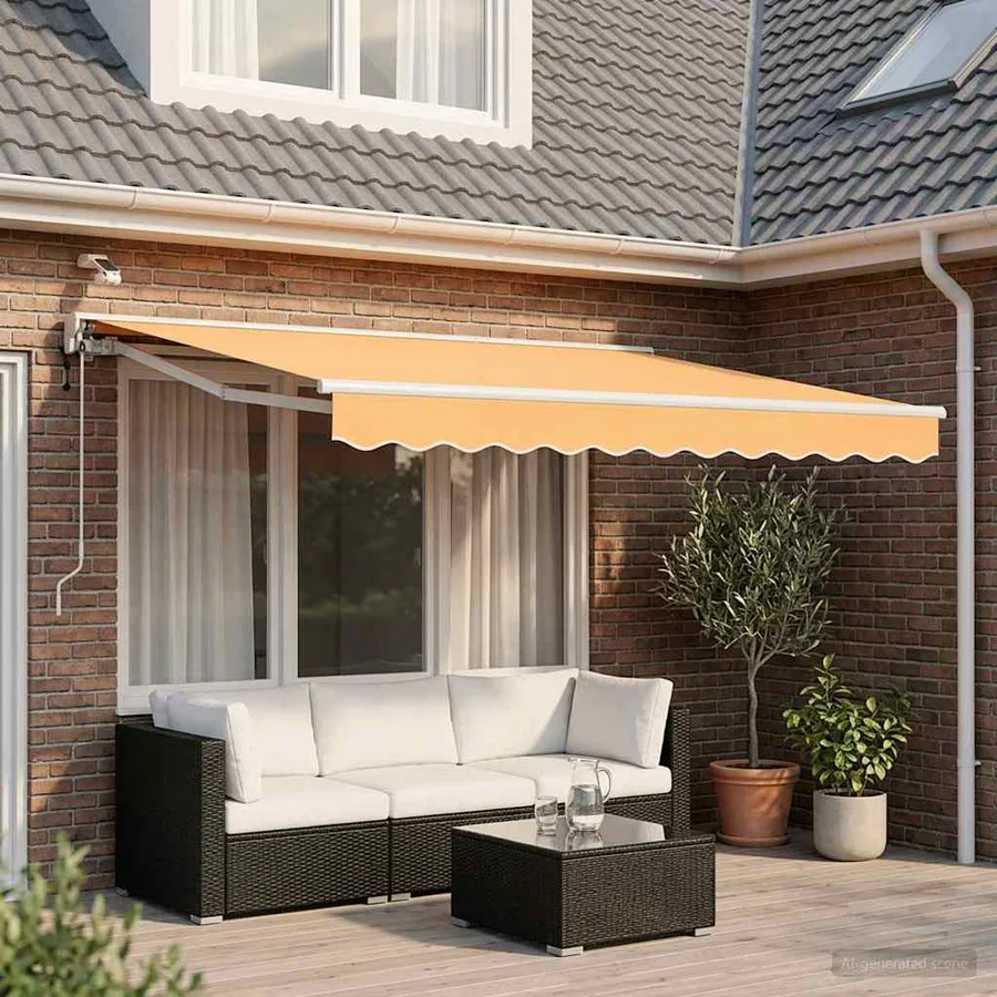 Auvent rétractable électrique Sable 3,5 x 2,5 m - 3