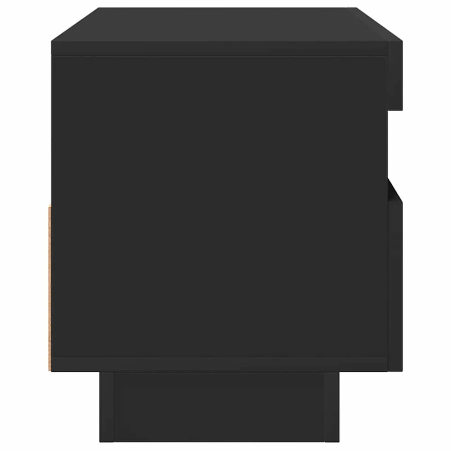 Meuble TV avec lumières LED noir 80x35x40 cm - 8