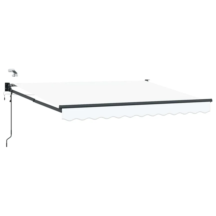 Auvent rétractable électrique Blanc 3,5 x 2 m - 2