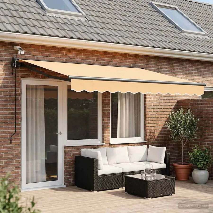 Auvent rétractable électrique Sable 4 x 2 m - 3