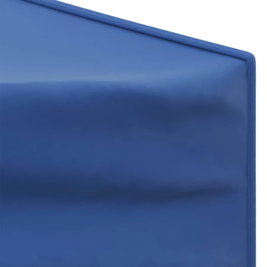 Tente de réception pliable avec parois Bleu 3x6 m - 7