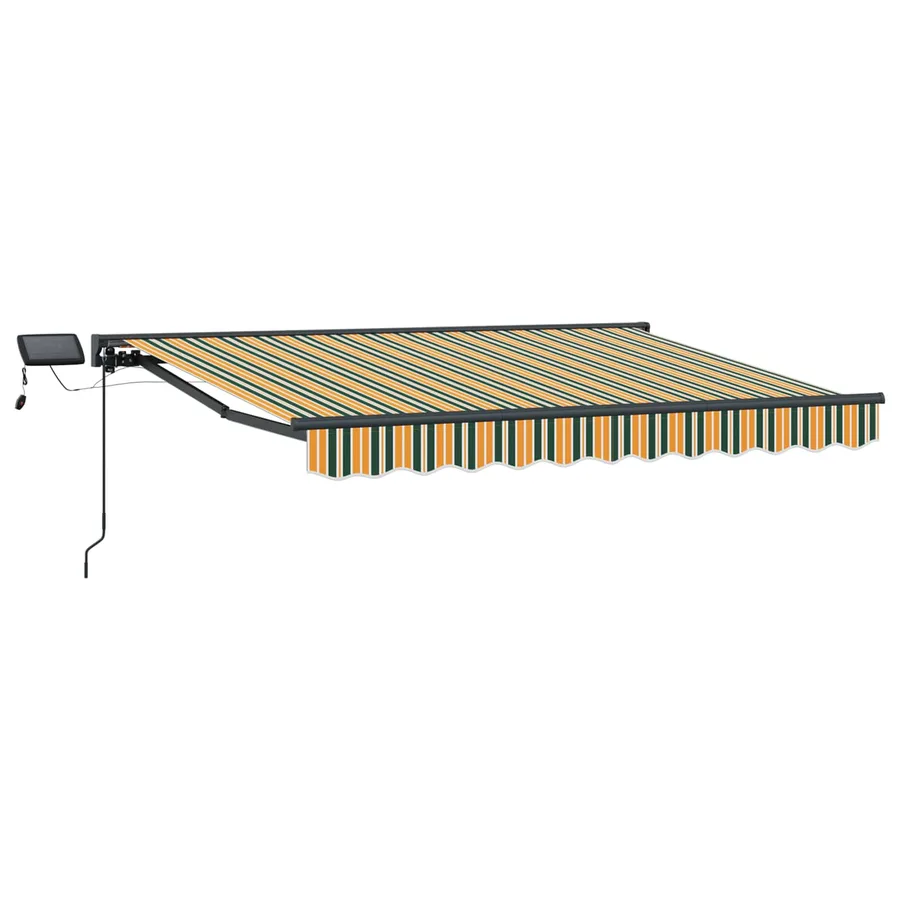 Cadre de store manuel avec LEDs 2,5 x 2 m - 2